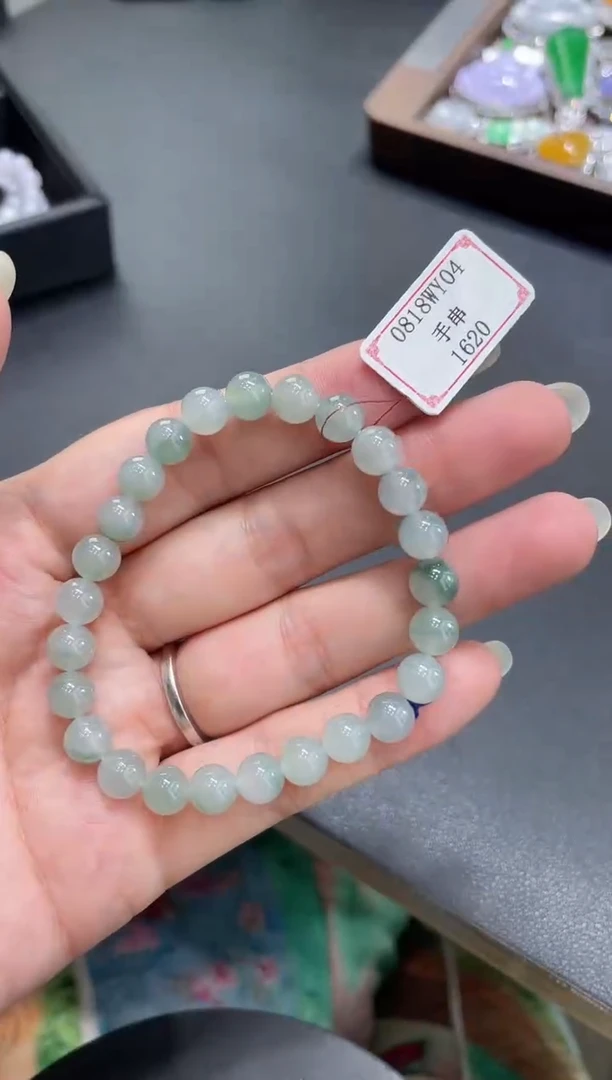 未镶嵌手串翡翠0818WY04