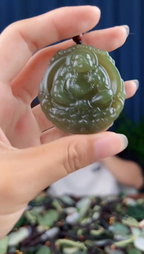 未镶嵌和田玉挂件拍一发一