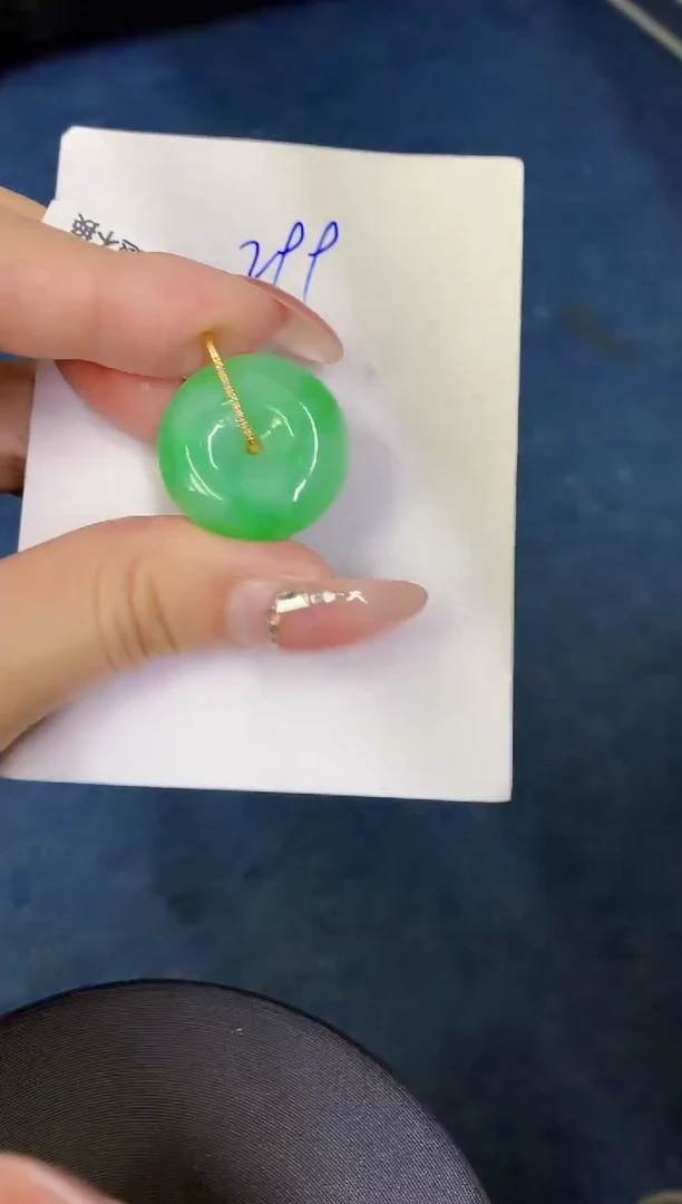 【闪购商品】翡翠颈饰18K金镶嵌000000000000