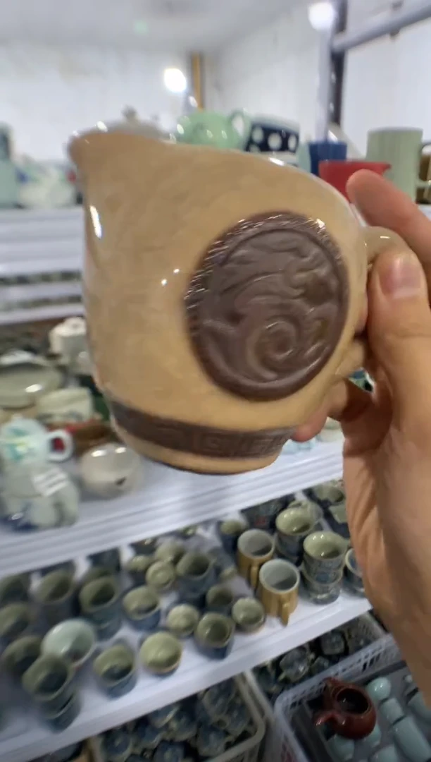 茶壶、盖碗、主人杯、客杯（轻轻微瑕介意勿拍）