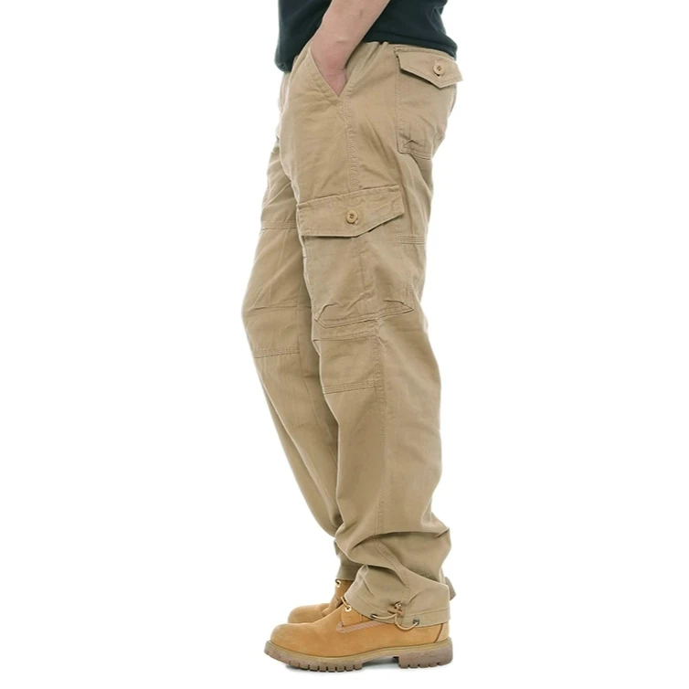 【牛仔裤过款】牛仔裤男纯棉工装裤男休闲裤战术裤多口袋耐磨长裤