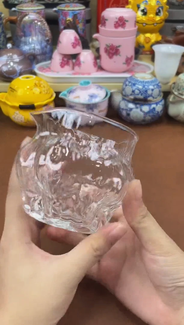 陶瓷茶具摆件旅行套组