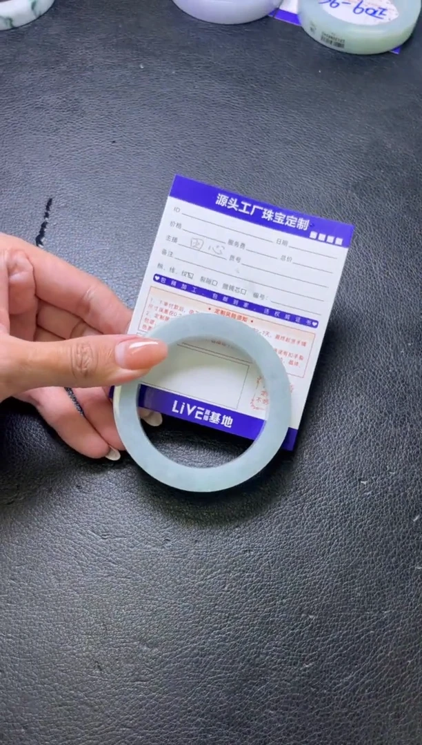 未镶嵌手镯定制翡翠妮*定制产品不退不换