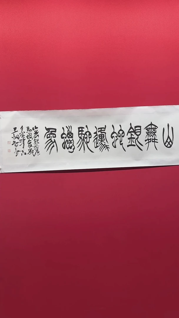 国画王炯智老师篆书书法作品.......