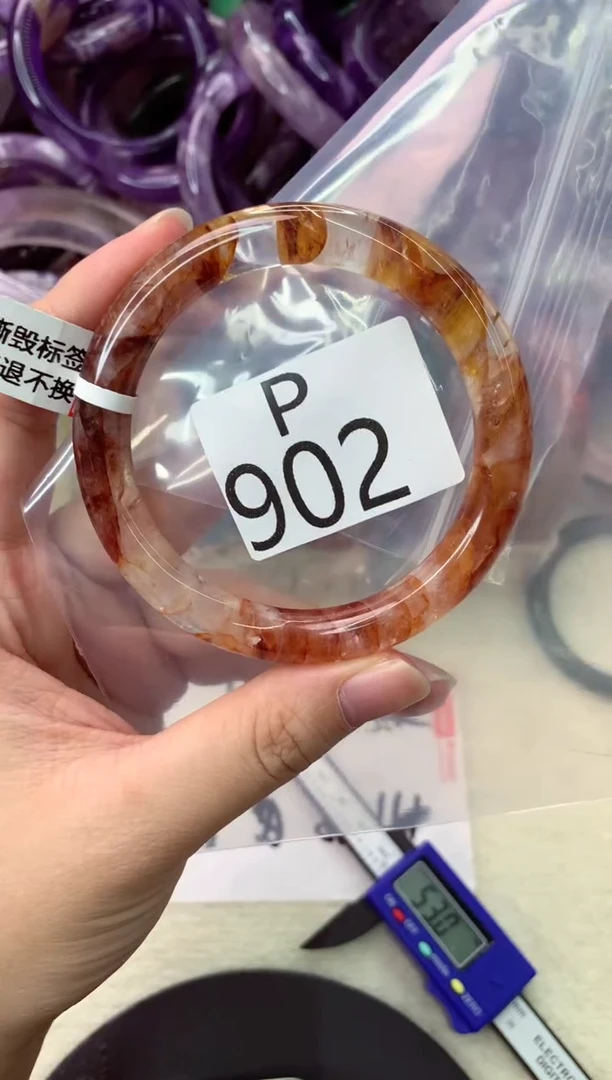 未镶嵌手镯水晶P902-57