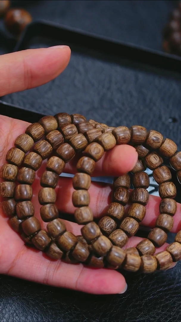 沉香手串正区巴布亚随型单圈8g+多样式发一
