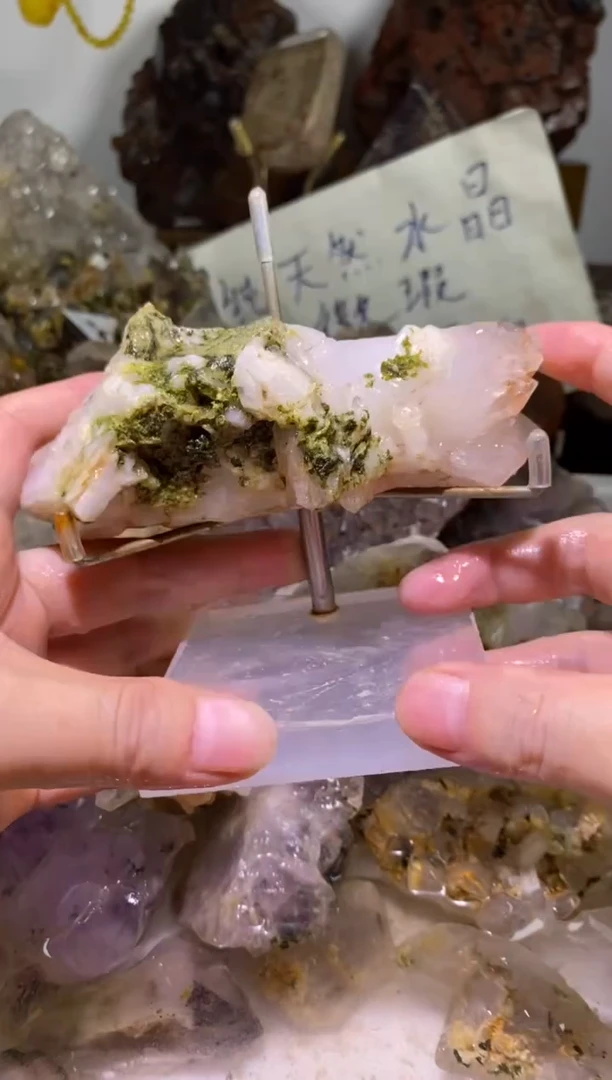 未镶嵌珠宝半成品水晶51号235g四川超七花园水晶