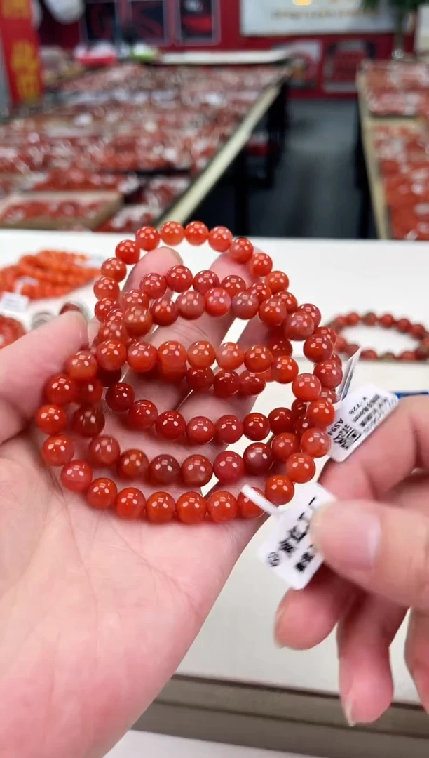 南红玛瑙手串8+未镶嵌（多样式发其一）