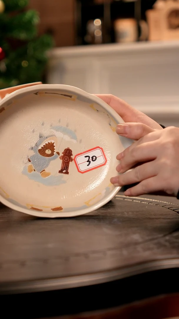 可爱川谷原创陶瓷1.3直播微瑕300