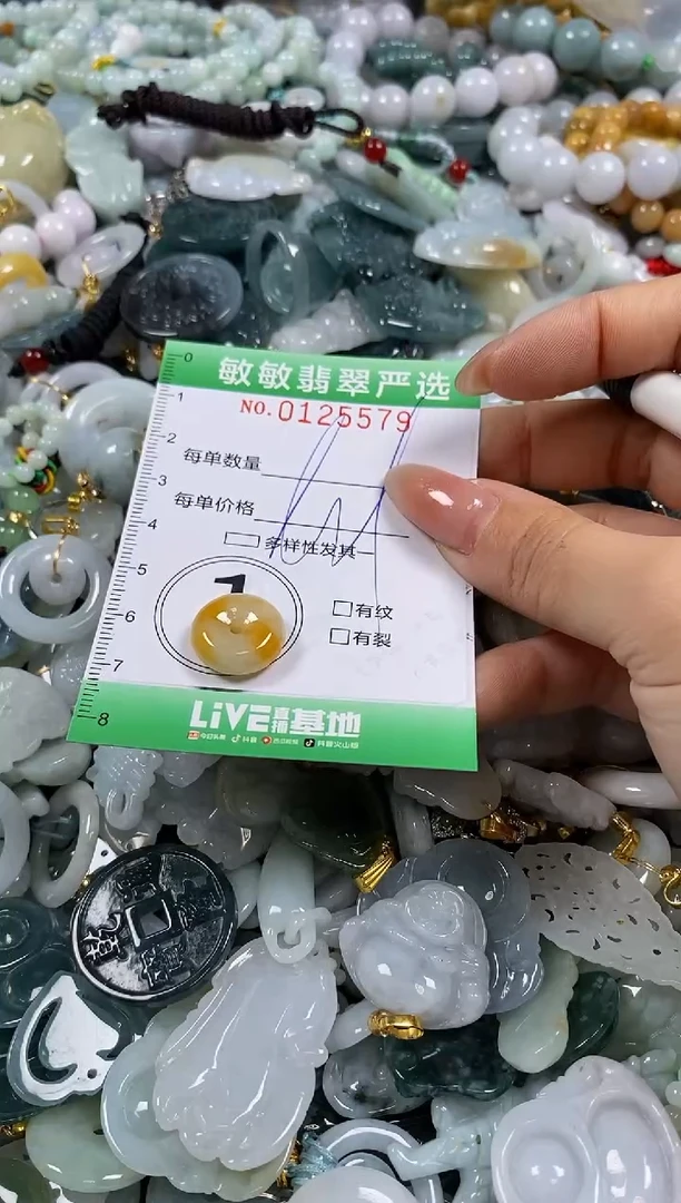 【闪购商品】翡翠颈饰未镶嵌闪购0125579