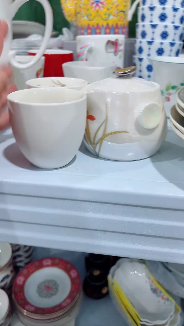 瓷片陶瓷瓷片（简装）一壶2杯