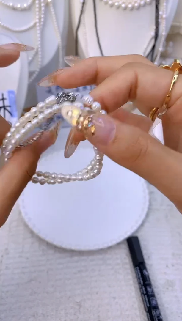 颈饰未镶嵌淡水珍珠12Z