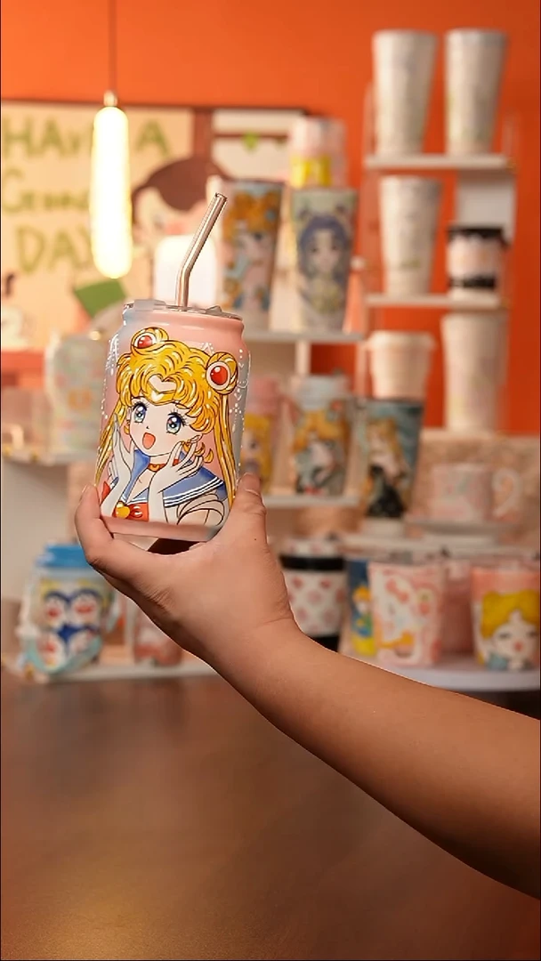 景德镇手工手绘文创陶瓷杯