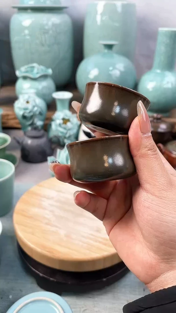 【闪购商品】特价 微瑕 慧仙青瓷