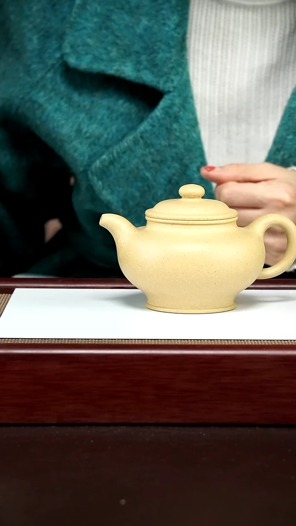 【闪购商品】紫泥茶壶底槽青280毫升