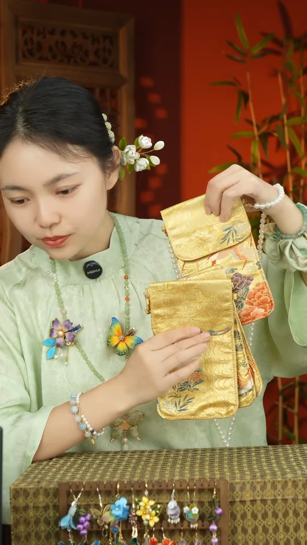 刺绣唐锦包包福利