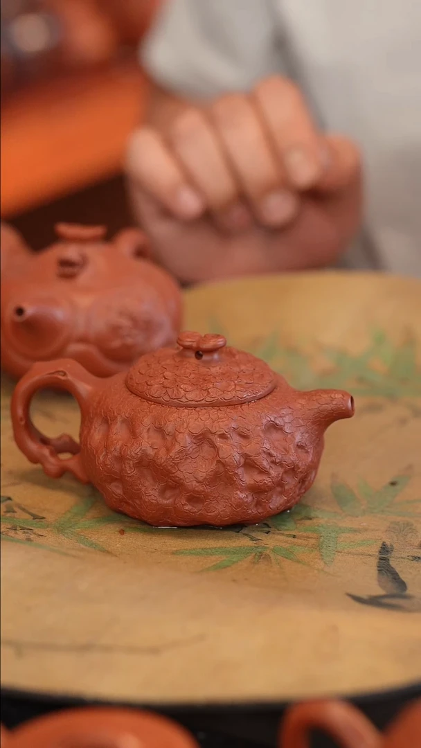茶壶紫砂170cc 大红袍 供春