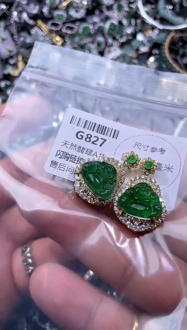 【闪购商品】翡翠颈饰未镶嵌G827多样性发其一