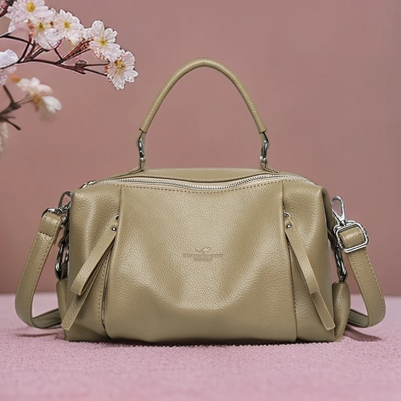 正品专柜女包新款中年女士包包大容量手提包欧美风休闲百搭斜挎包