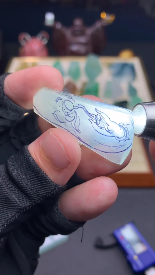 未镶嵌定制翡翠天然翡翠裸石（包工）