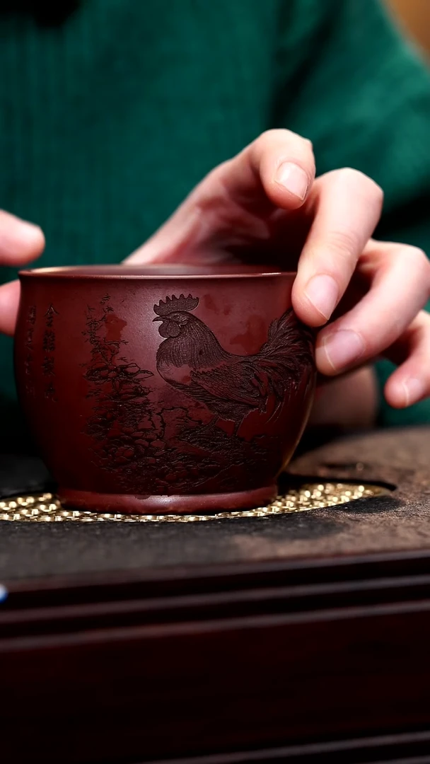 【闪购商品】紫砂茶杯精品紫砂杯12