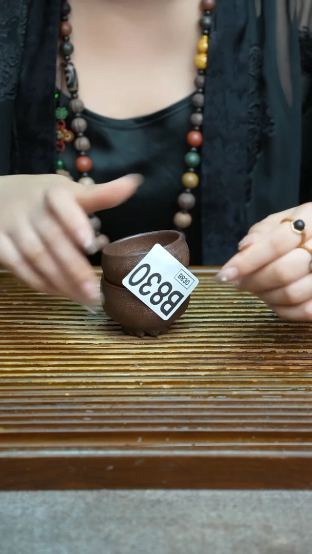 万古烧粗陶手工茶具