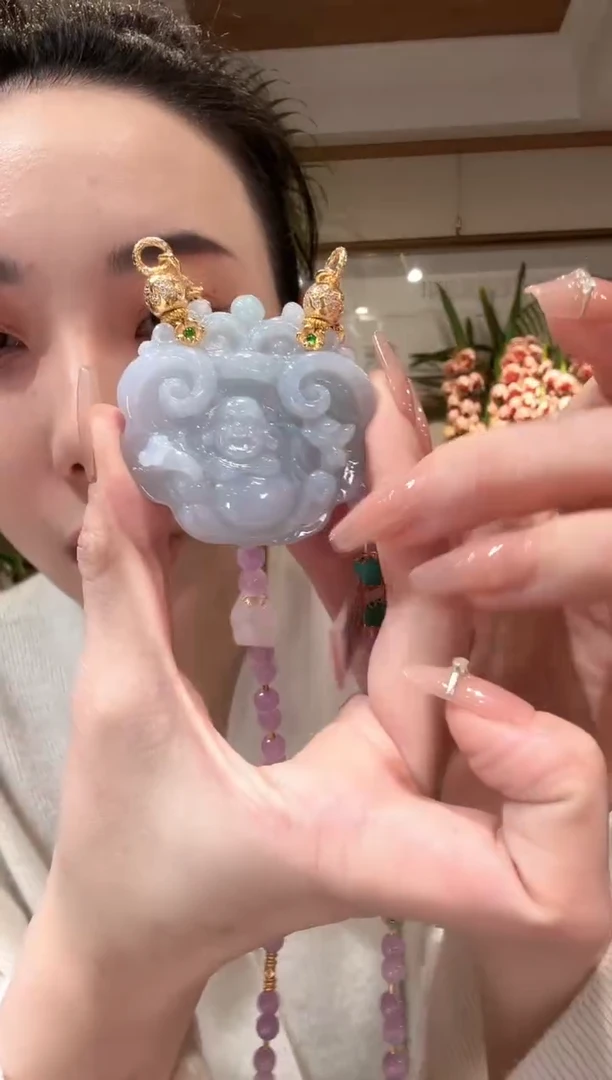 【闪购商品】翡翠颈饰未镶嵌国风