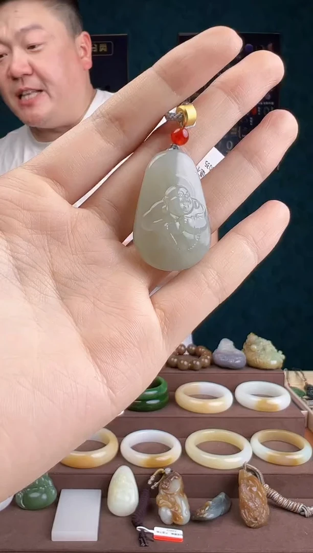 【闪购商品】和田玉颈饰未镶嵌ZZ 拍一发一 多样性发货
