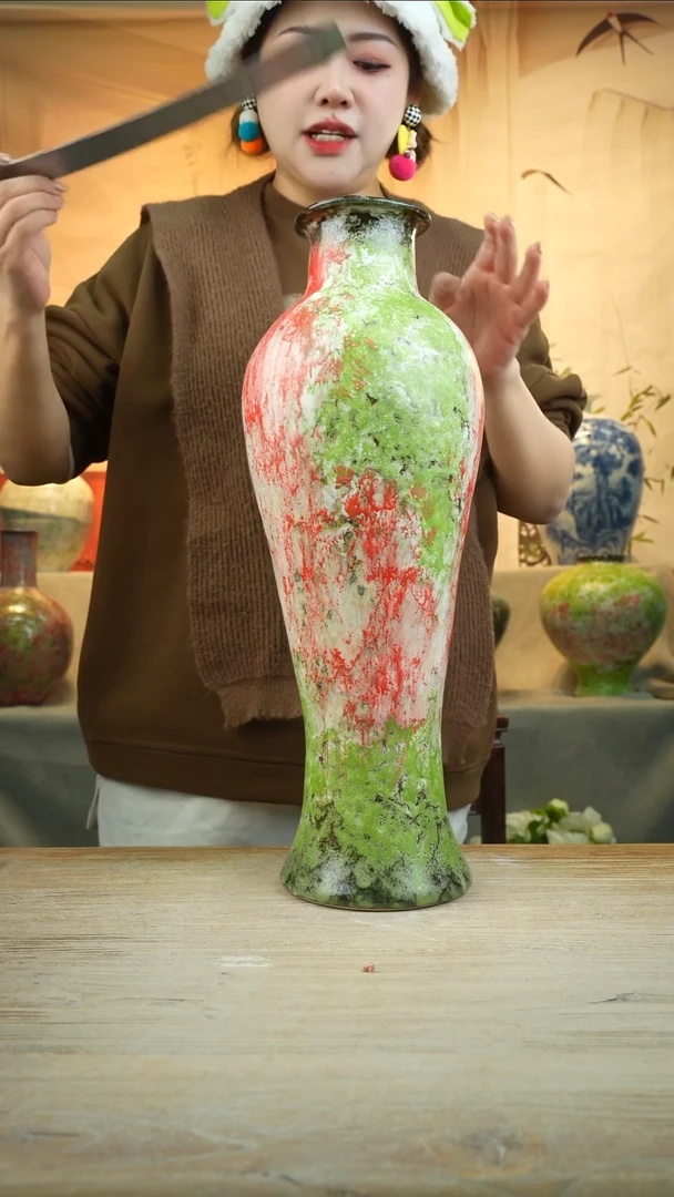 高  52  口  11  花瓶花器