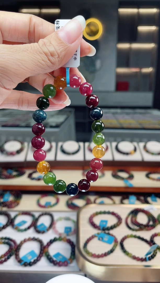 【闪购商品】碧玺单圈手串未镶嵌（多样性发一条）Q