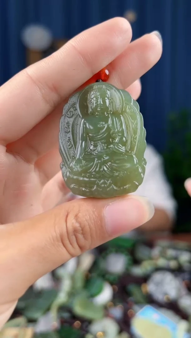 未镶嵌和田玉挂件拍一发一，多样性发货