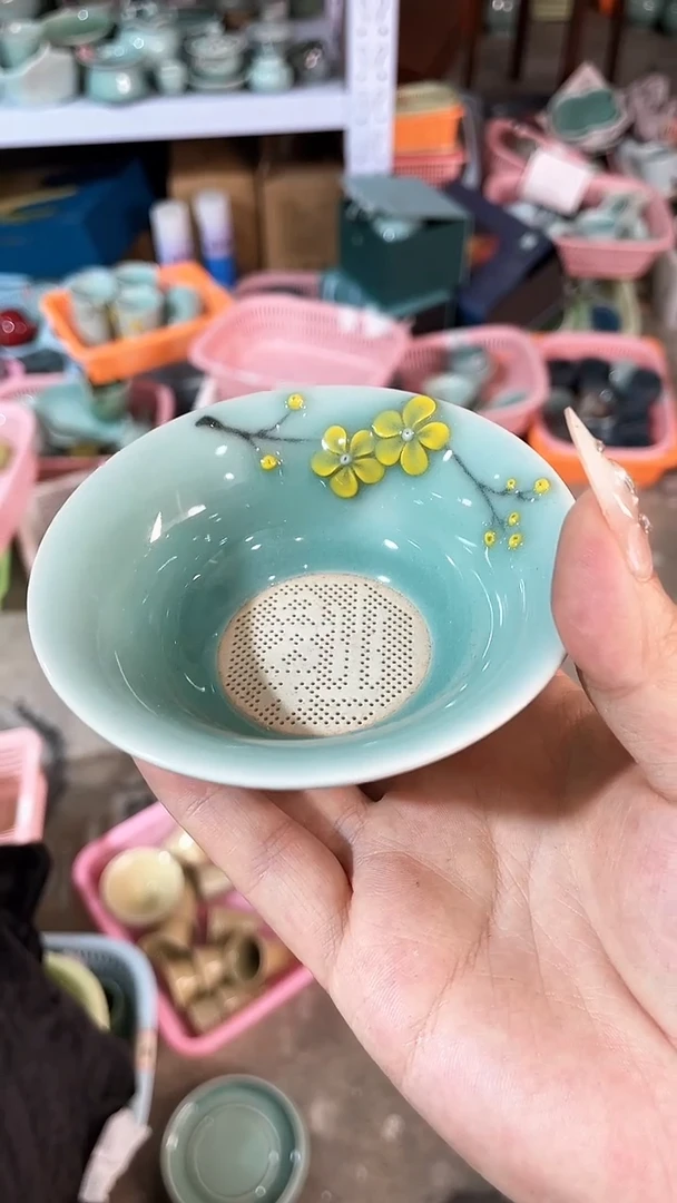 特价福利 微瑕 慧仙青瓷