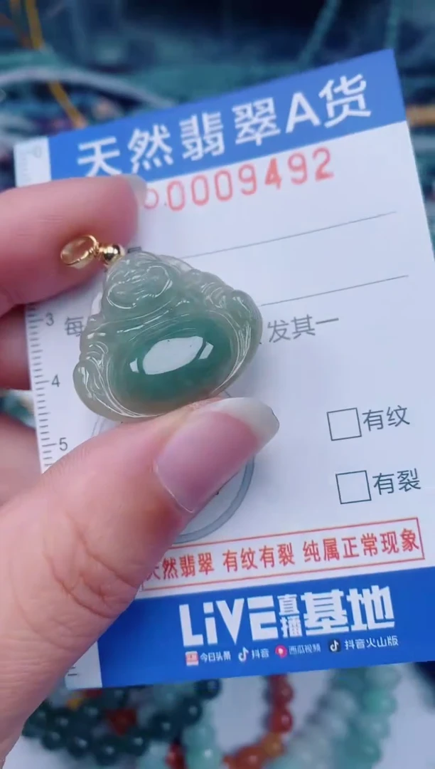 颈饰未镶嵌翡翠00009492