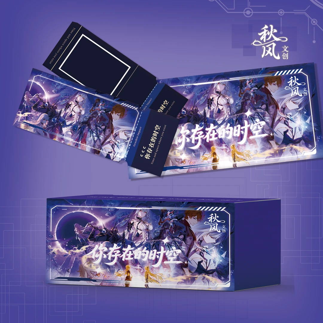 【弹弹专属新人福福】【秋风文创】《你存在的时空》原神票根撕拉拍立得