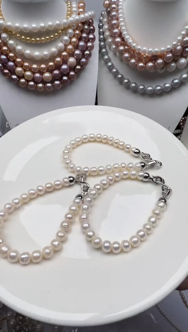 【闪购商品】淡水珍珠颈饰未镶嵌1