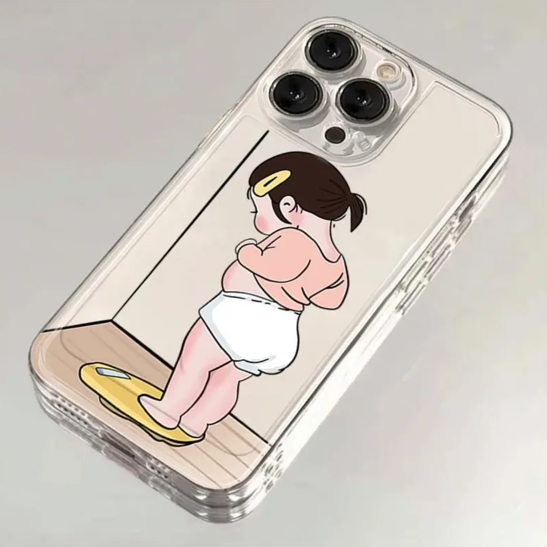 减肥女孩适用苹果SE小米oppovivo华为iPhone16promax手机壳/15/17