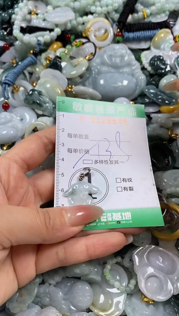 【闪购商品】翡翠颈饰未镶嵌闪购0128849多样性发其一