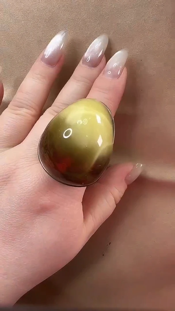 琥珀颈饰未镶嵌戒指