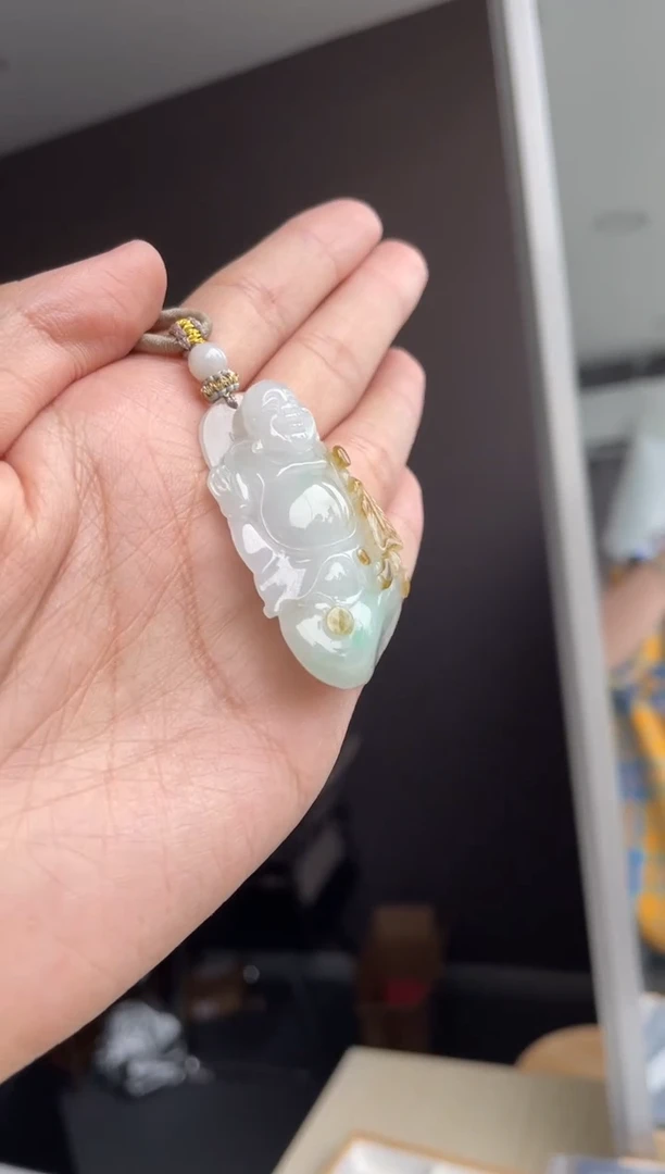 吊坠(不含链)未镶嵌翡翠天然缅甸A货翡翠