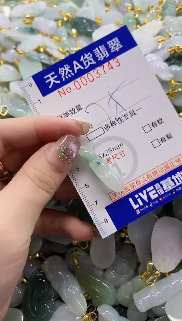 颈饰未镶嵌翡翠天然A货翡翠