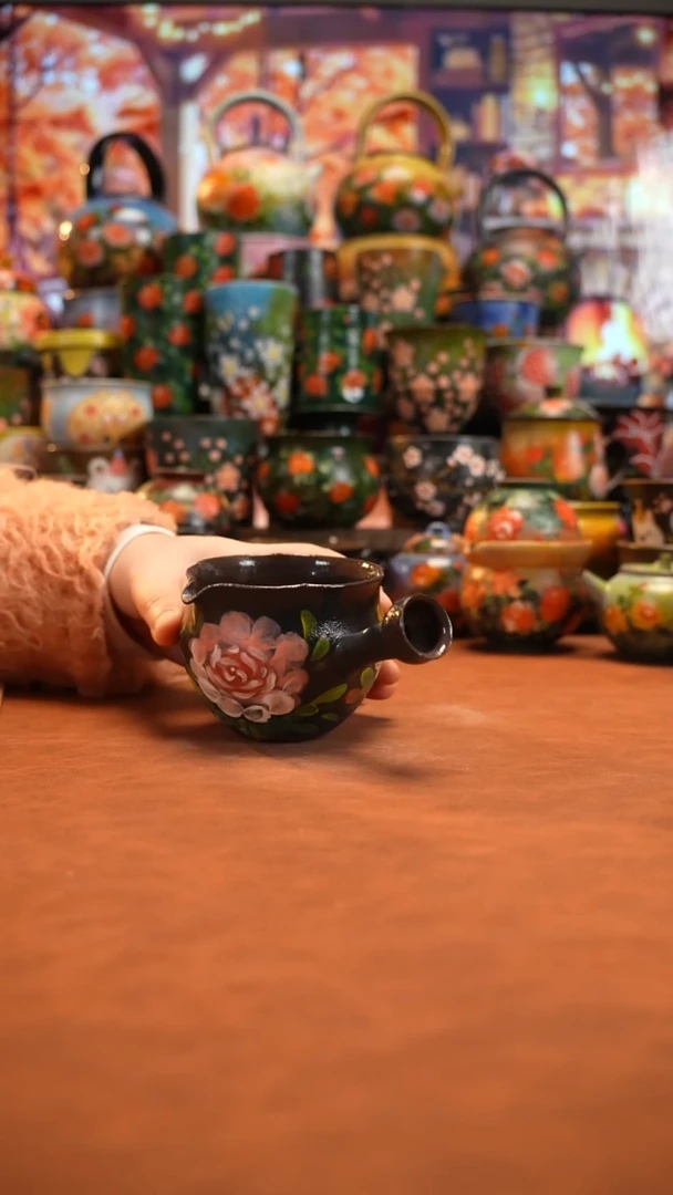 油画   釉下彩   杯子