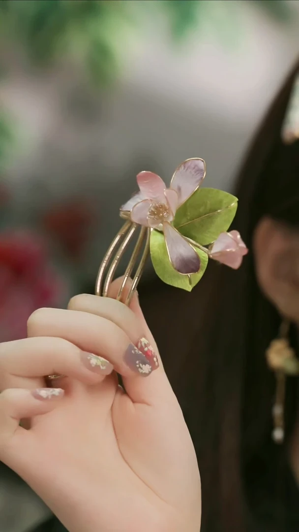 刺绣湘传礼纯手工发梳