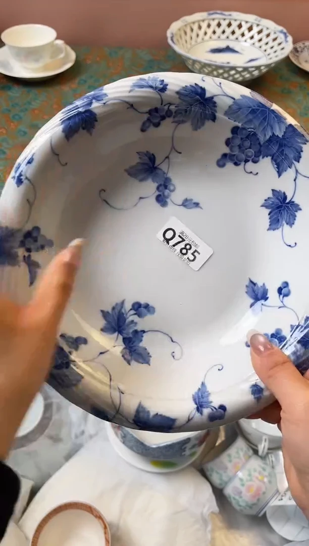 瓷片阿***饭瓷器瓷器Q785