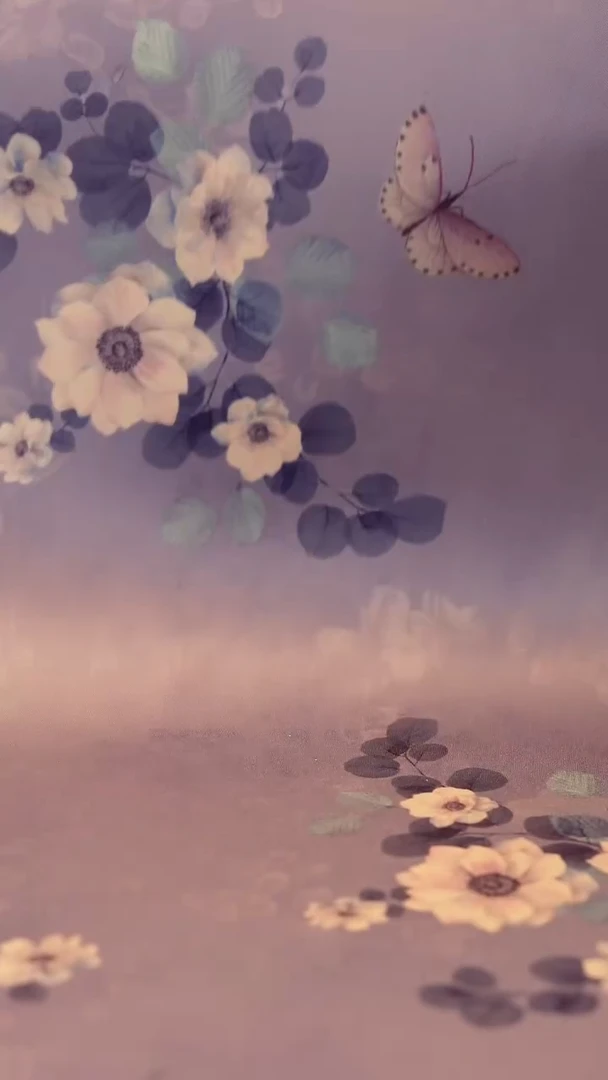 【闪购商品】紫色花花蝴蝶茶席······