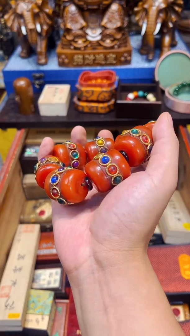 未镶嵌蜜蜡裸石C老七专属高端精品81