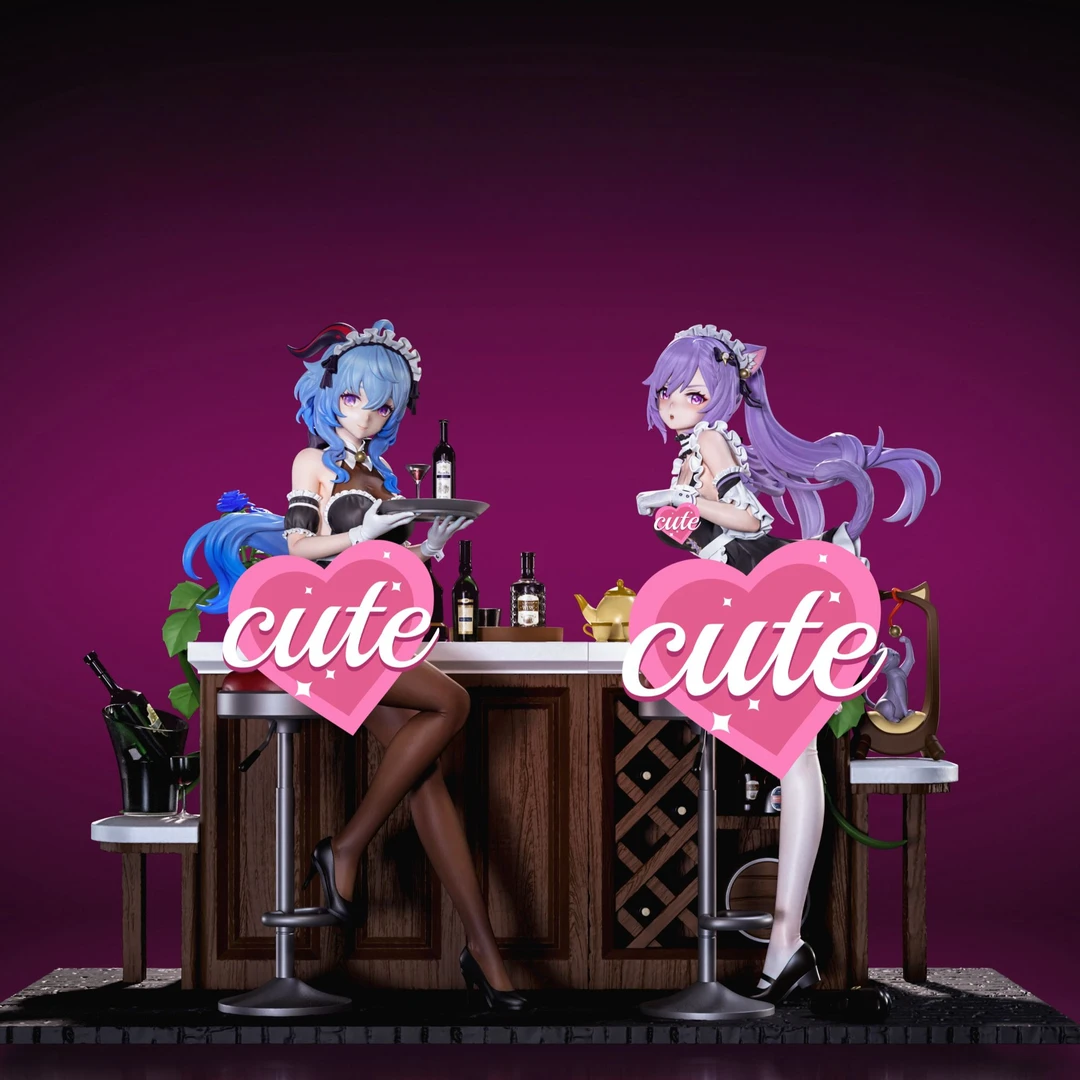 【全款卡片】甘雨刻晴 定制卡 动漫周边配饰 非手办