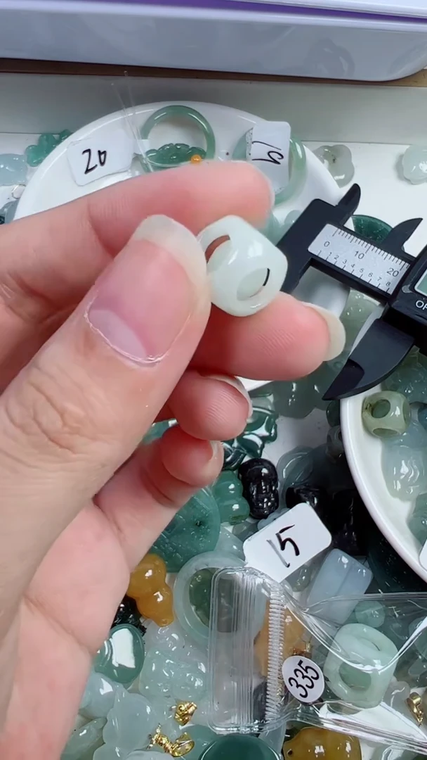 散珠翡翠336号链接，A货翡翠