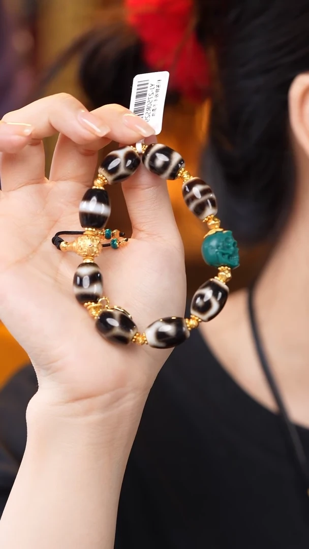 玛瑙/玉髓颈饰未镶嵌Z31744多样性发其一手串