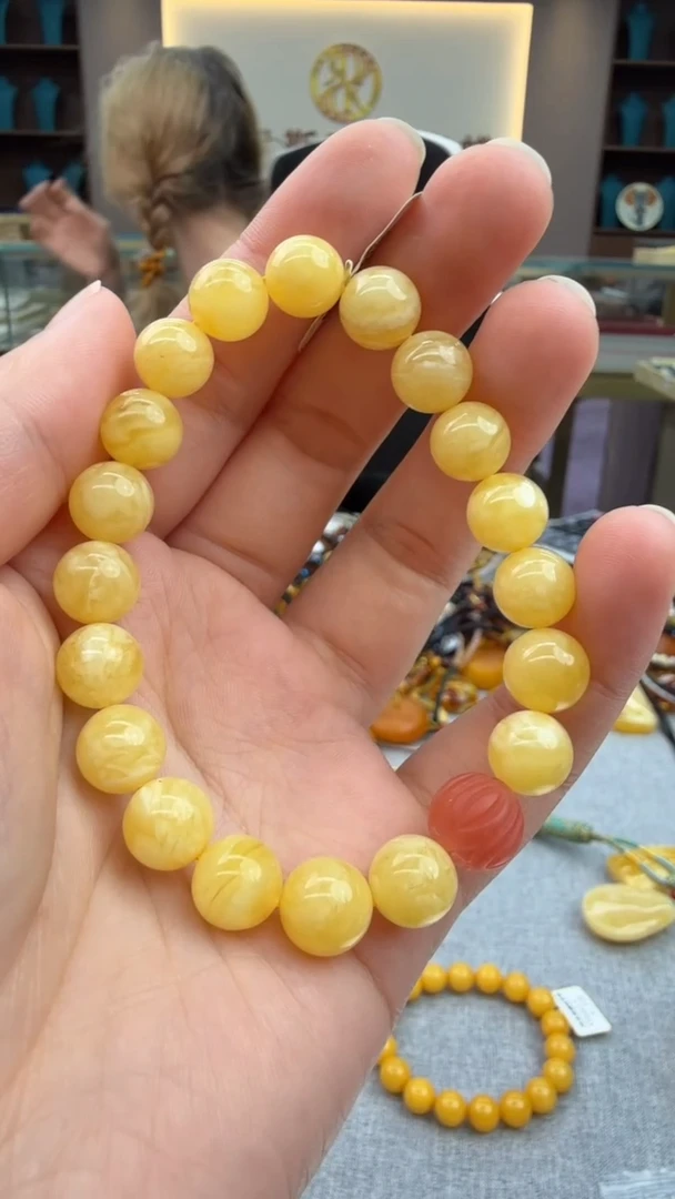 手链琥珀未镶嵌342秒拍号 假一罚三