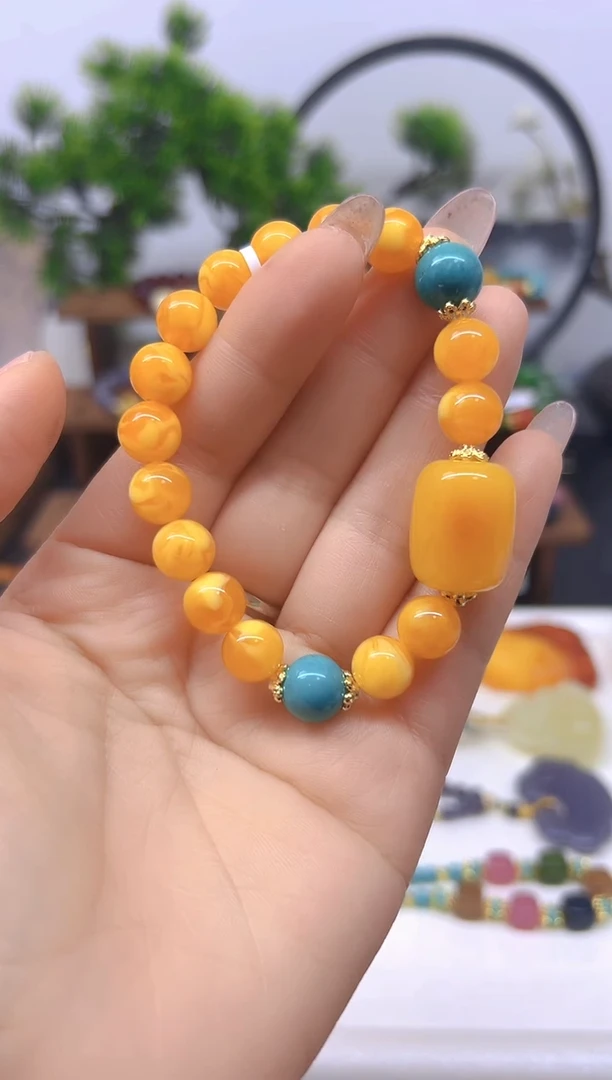 【闪购商品】蜜蜡手链未镶嵌手链S253